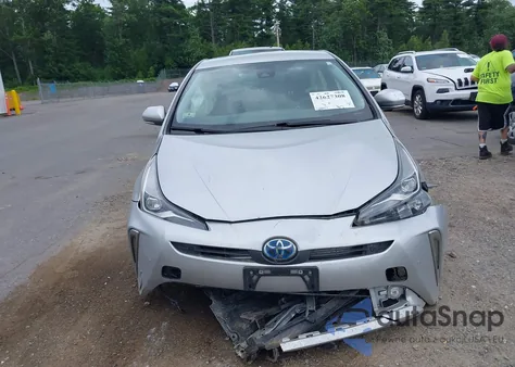 2020 Toyota Prius Le/Xle из США, поврежденный, VIN JTDL9RFU0L3017790